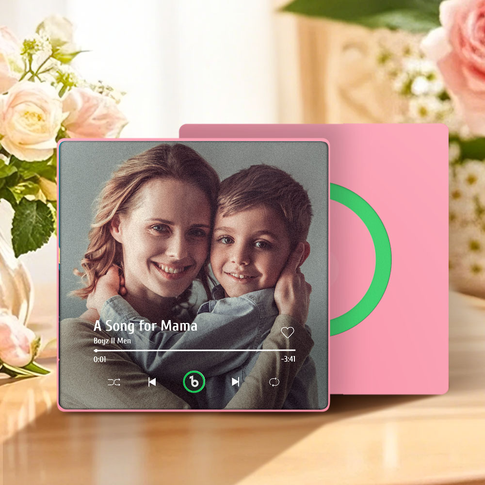 Custom Music And Photo Fridge Magnet That Plays Music Mother's Day Gifts