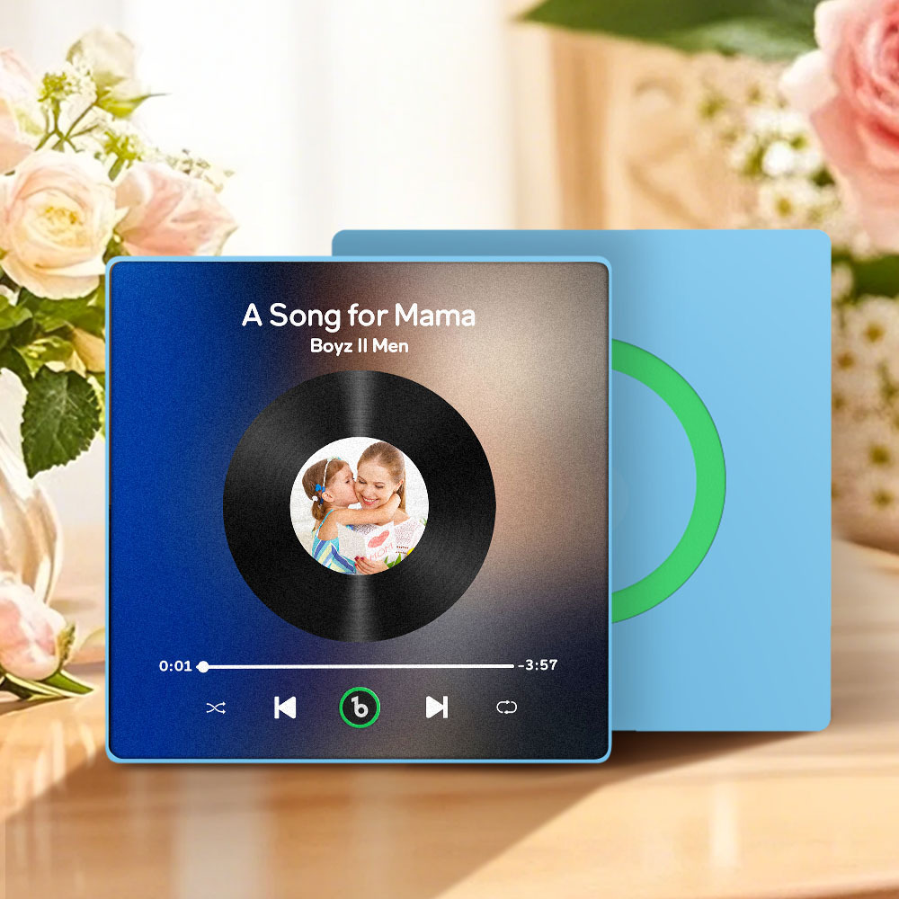 Custom Fridge Magnet Music & Photo Fridge Magnets Mother's Day Gifts for Mum