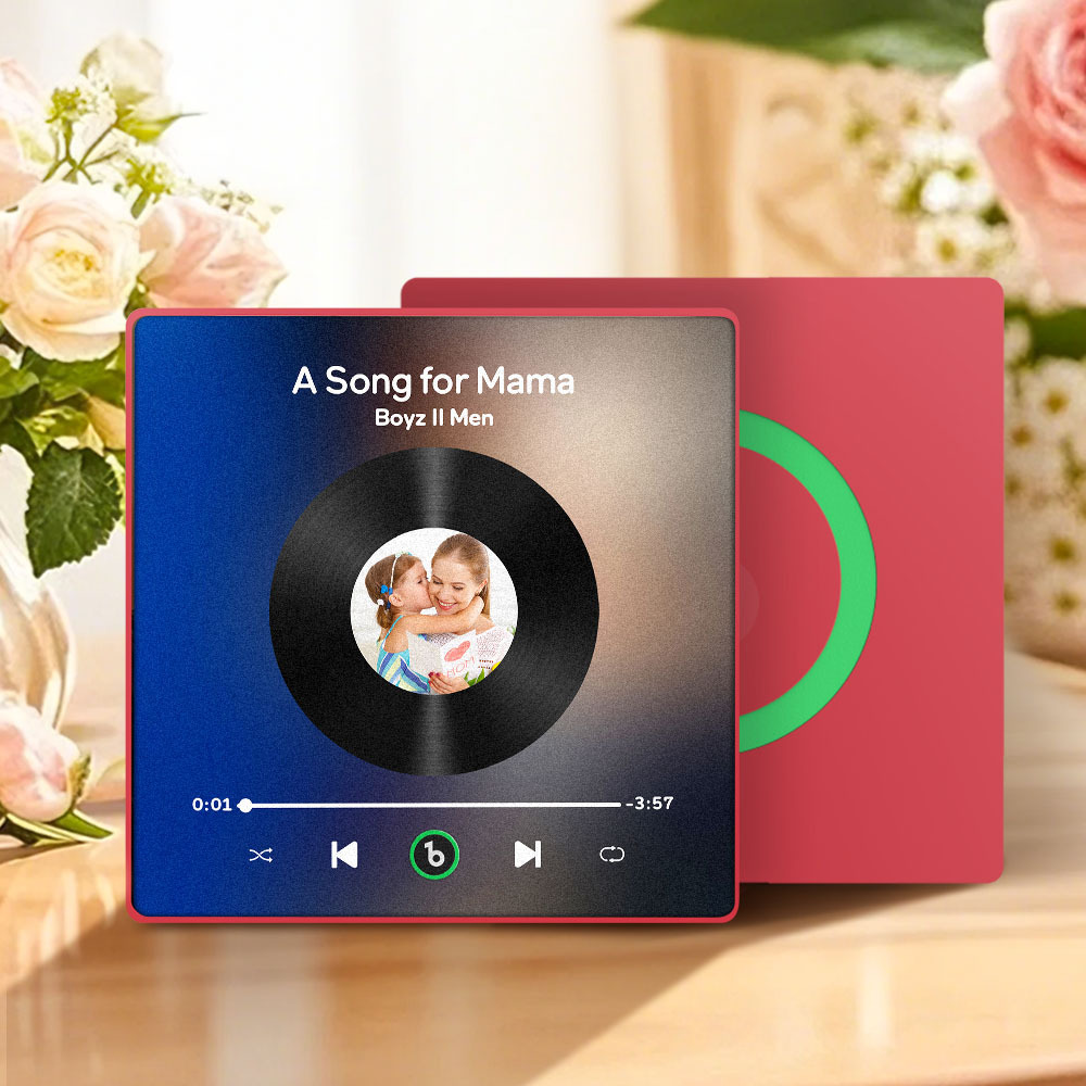 Custom Fridge Magnet Music & Photo Fridge Magnets Mother's Day Gifts for Mum