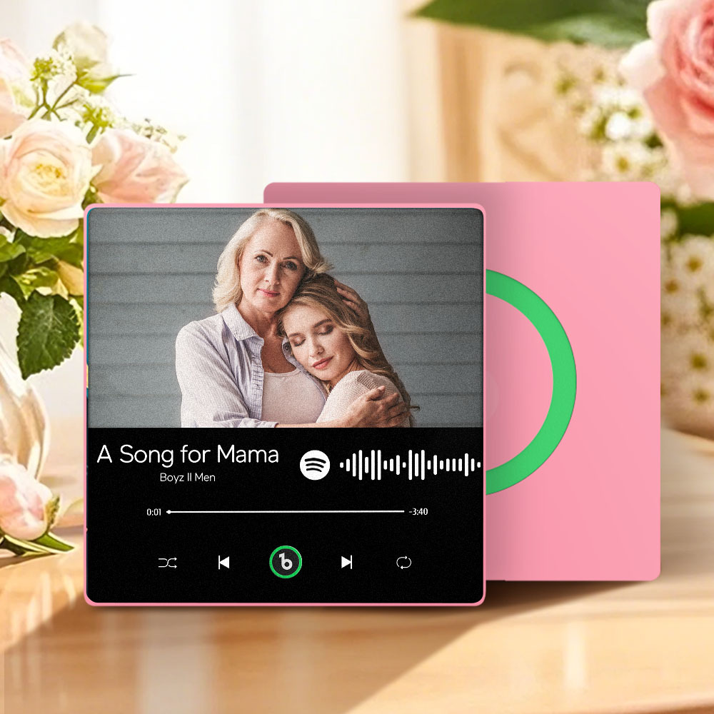 Personalised Music Fridge Magnet That Plays Mother's Day Gifts for Mum Multiple Colors