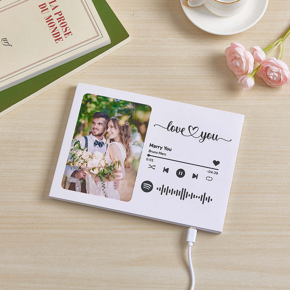 Personalized Video Greeting Card Custom Video Brochures Video Book Gift for Lover - MyCustomBrickFigures