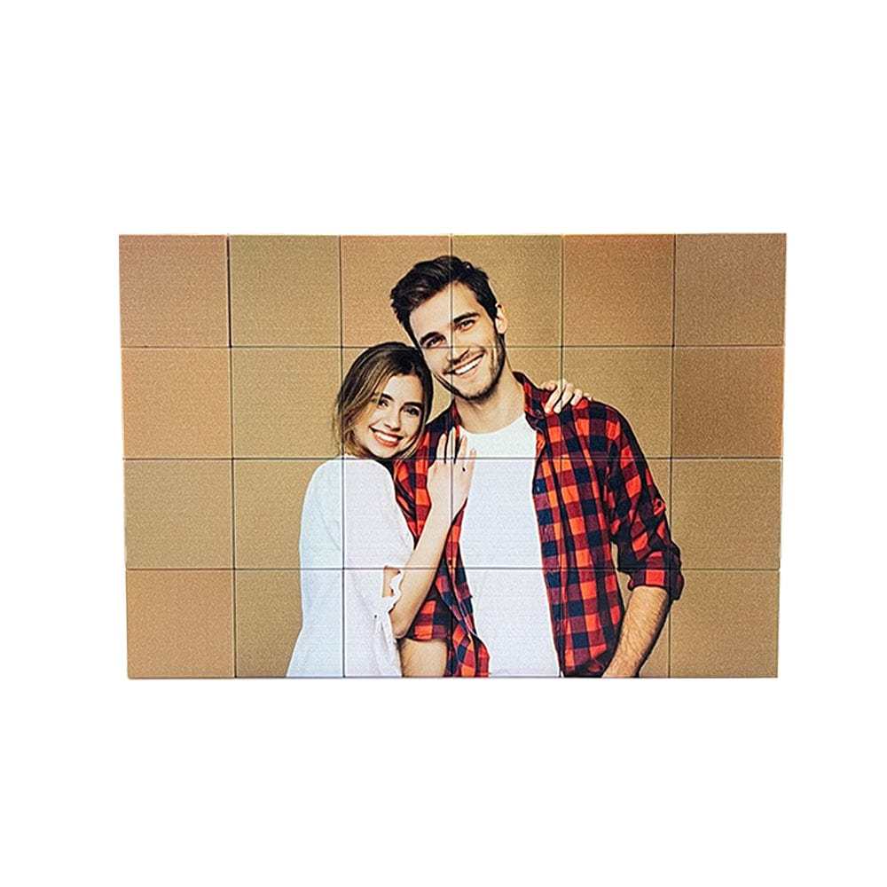 Custom Photo Magnetic Building Blocks Magnet Construction Cube Toys for Kids and Adults - GiftLab