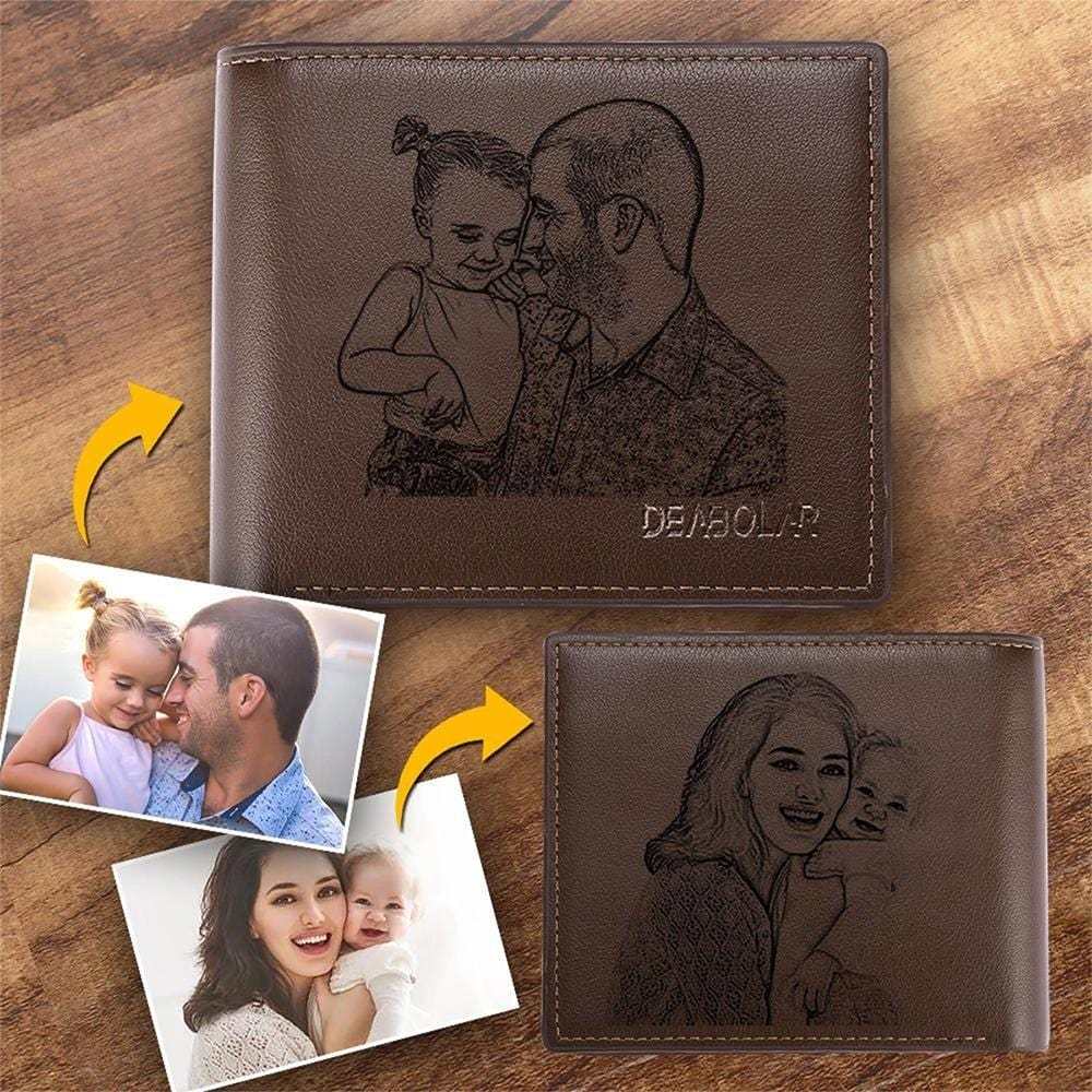 Father's Day Wallets Father's Day Gift Photo Wallet Gifts For Stepfather - Giftlab