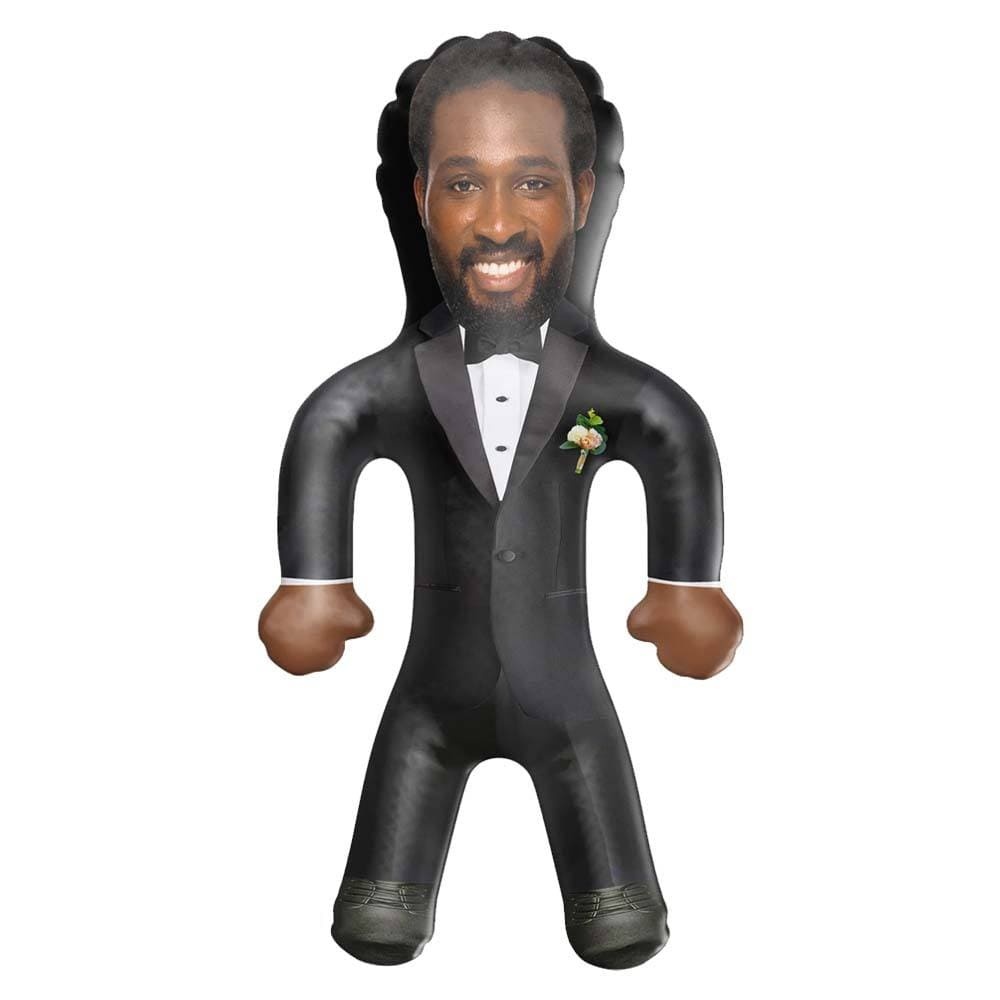 Personalized Groom Blow Up Dolls Unique Bachelorette Party Decor Wedding Gifts - Giftlab