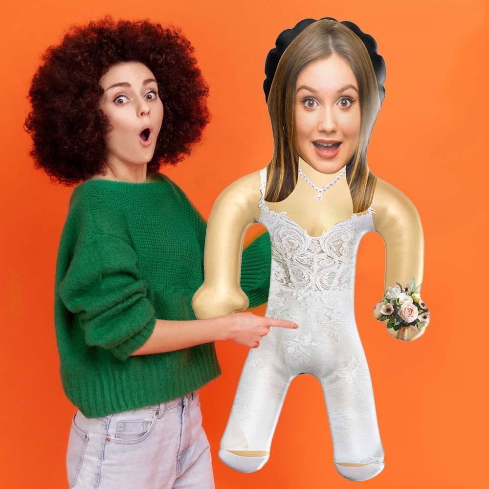 Bride Blow Up Dolls Personalized Unique Gifts for Wedding Bachelorette Party - Giftlab
