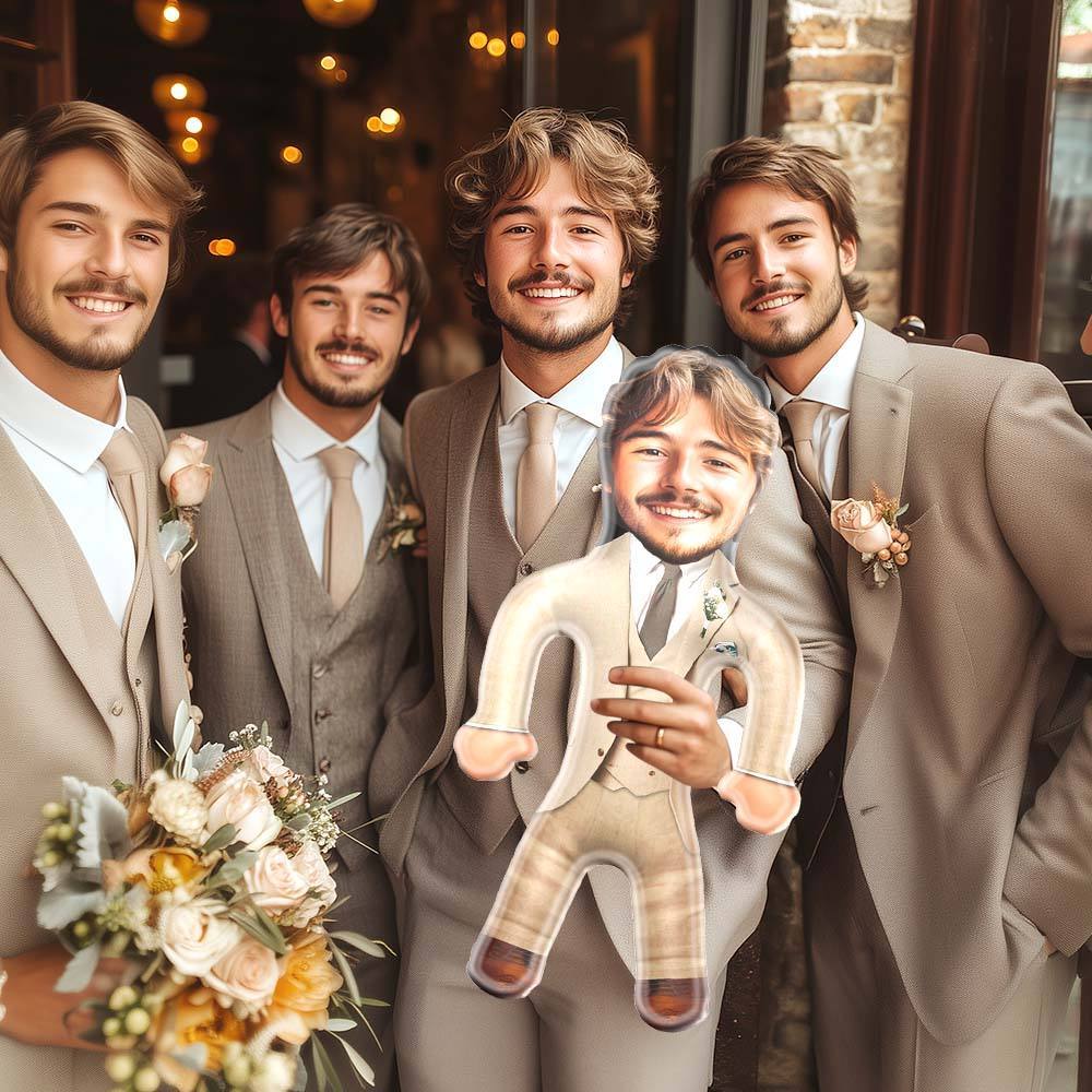 Custom Blow Up Doll Personalized Groom Blow Up Dolls Inflatable Doll for Funny Wedding Gift - Giftlab