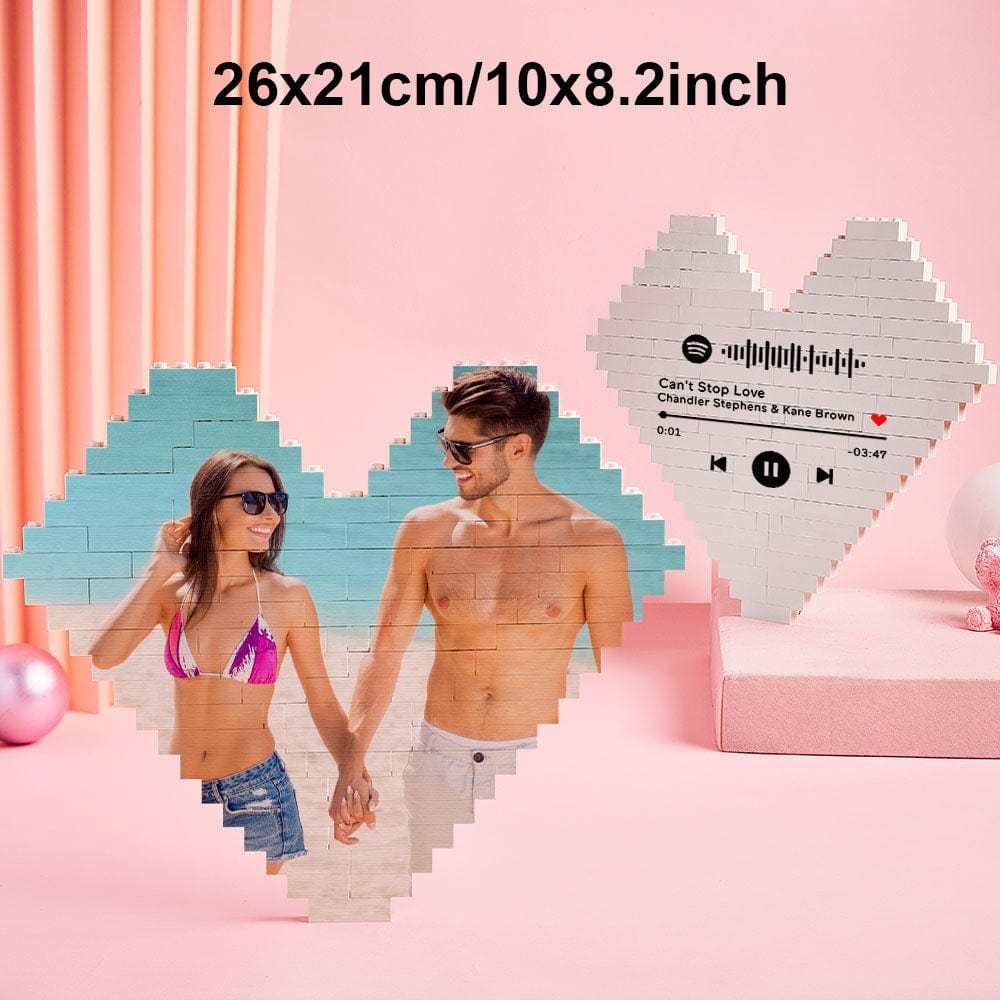 Custom Photo Building Brick Personalized Block Graduation Gifts for Friends - Giftlab