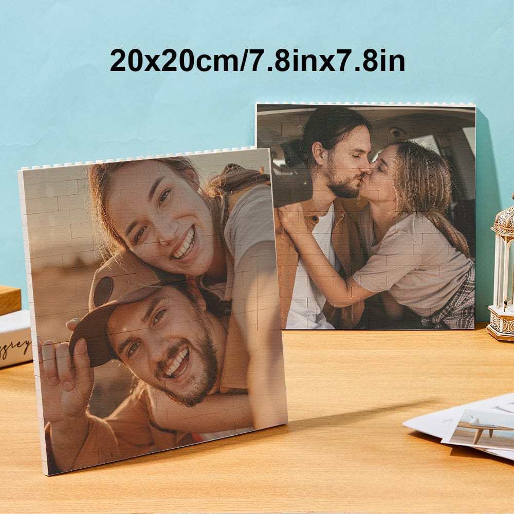 Custom Photo Building Brick Personalized Block Graduation Gifts for Friends - Giftlab