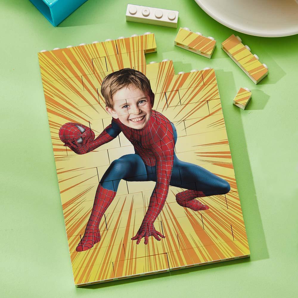 Custom Photo Minime Building Brick Puzzle Personalized Photo Block Gift For Men - Giftlab