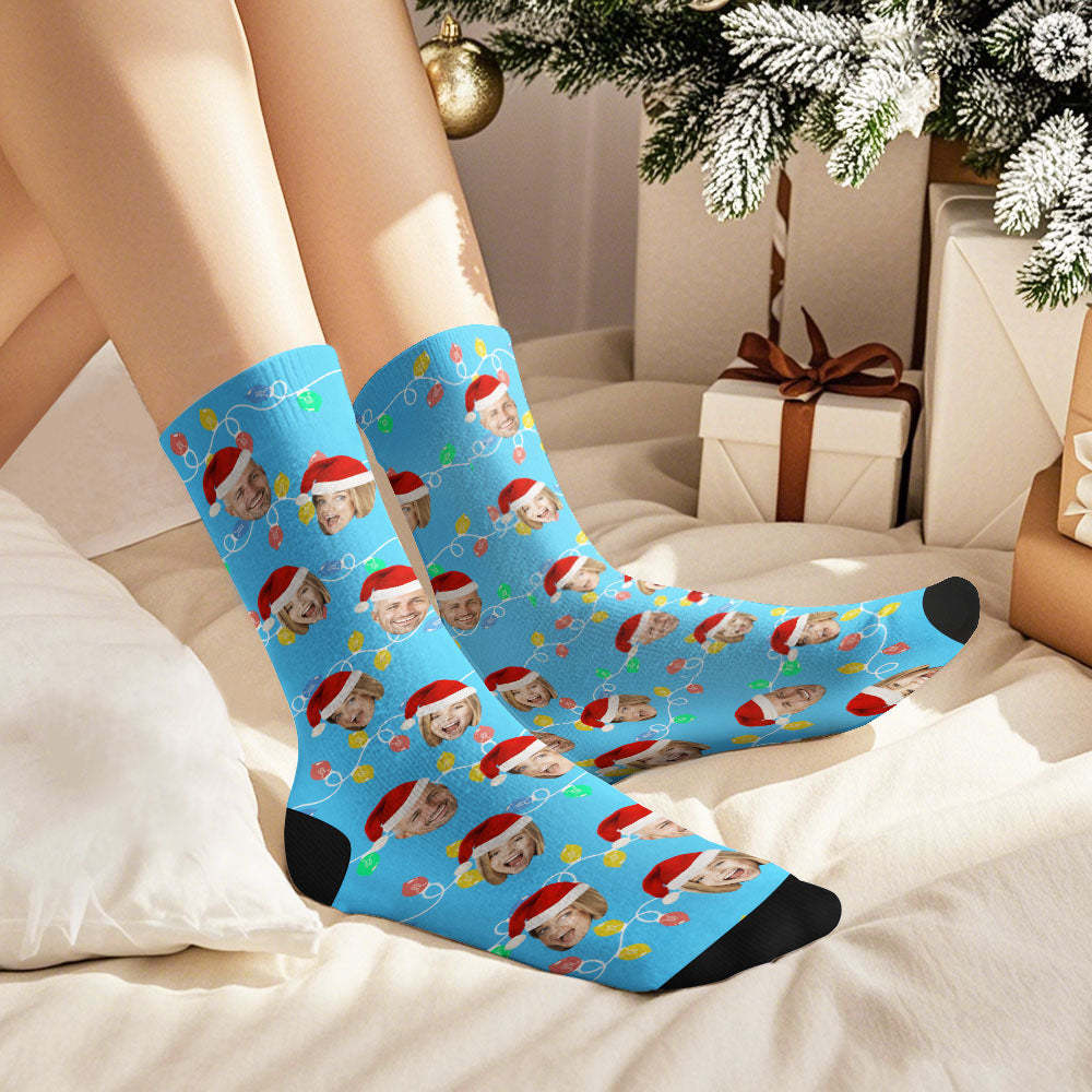 Personalized Face Socks Custom Funny Custom Designs Best Gift Idea Xmas Socks - Bestchristmasgifts