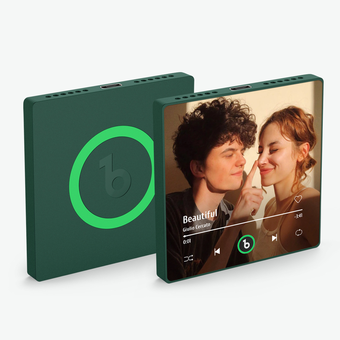 Custom Music And Photo Fridge Magnet Supports Bluetooth Connectivity