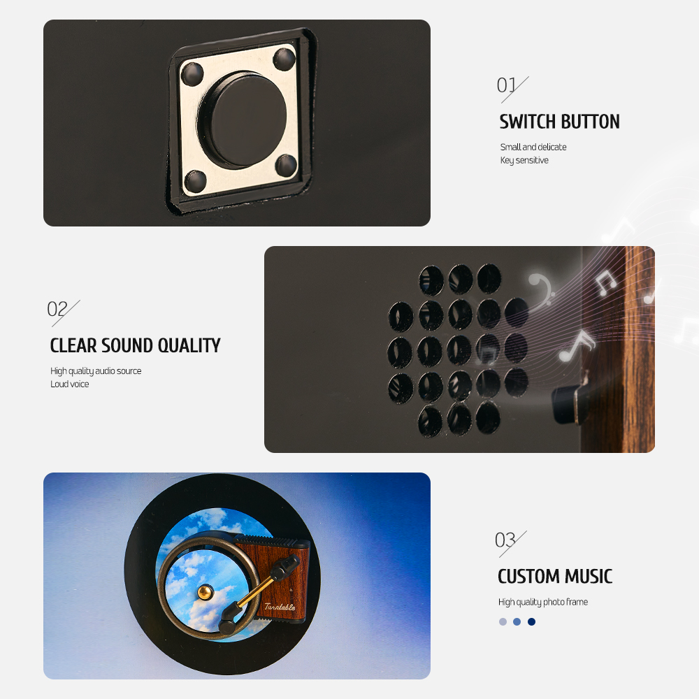 Custom Brick Figures Full Body Customizable 2 People Photo Framed Can Plays Song