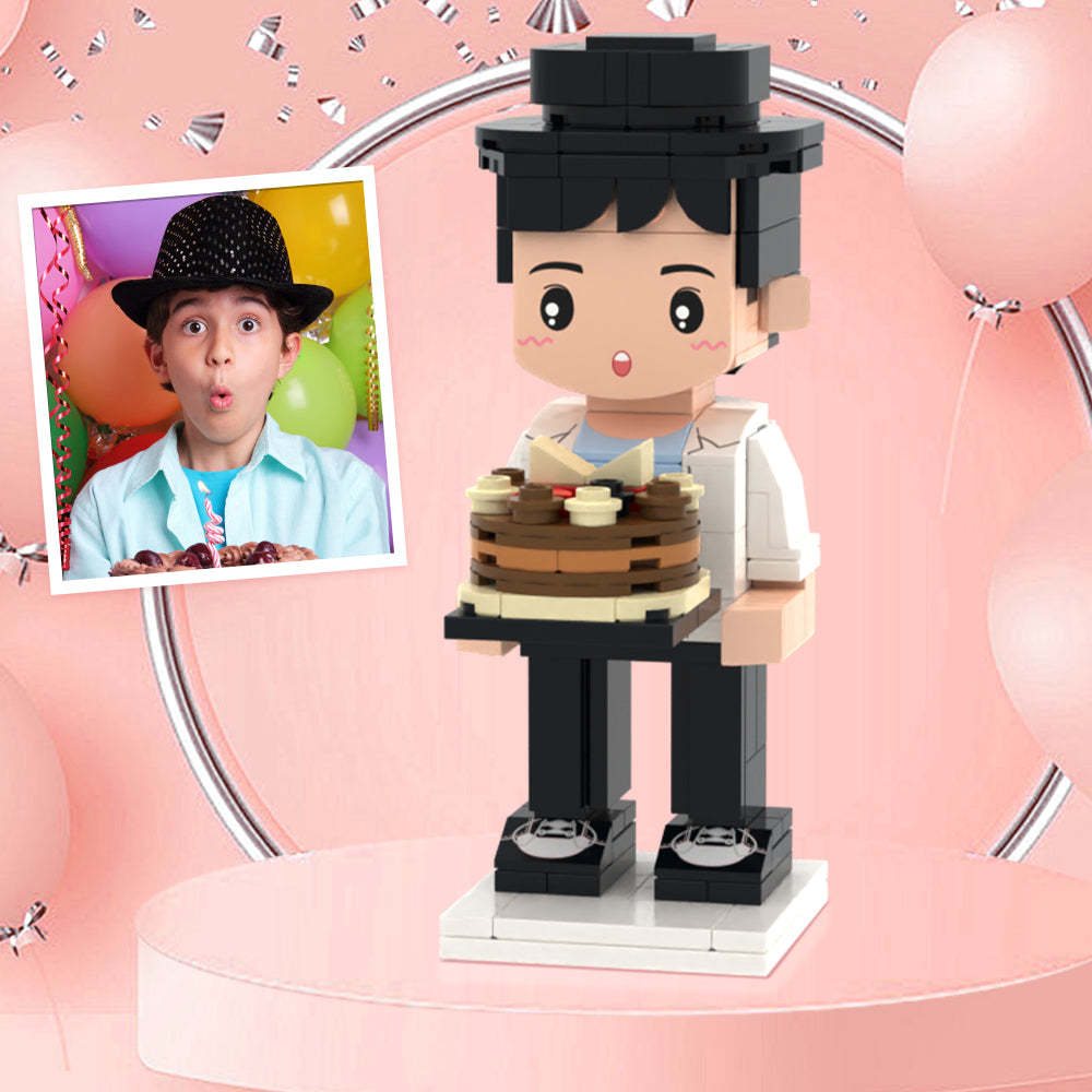 Unique Graduation Gifts for Kids Full Body Customizable 1 Person Brick Figures Custom Cute Brick Figures