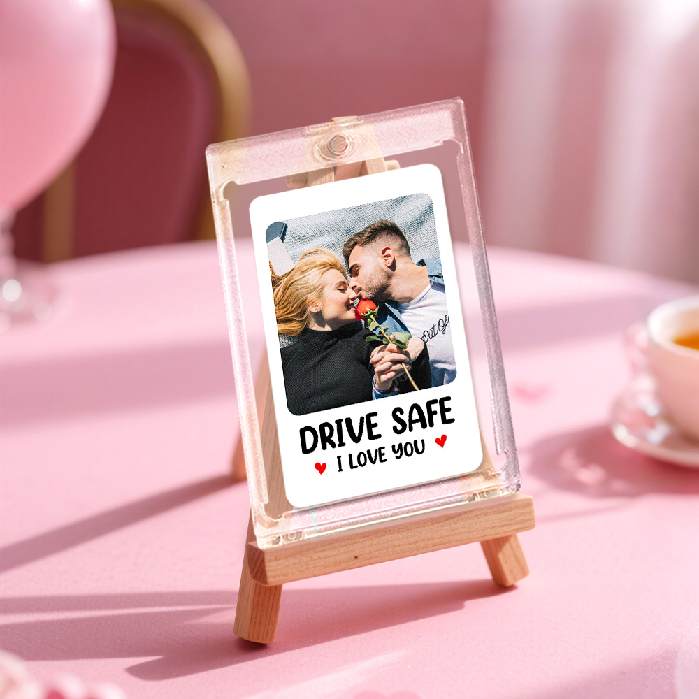 Custom Couple Love Card Personalized Love Gift for Anniversary Valentine's Day or Birthday - MyCustomBrickFigures