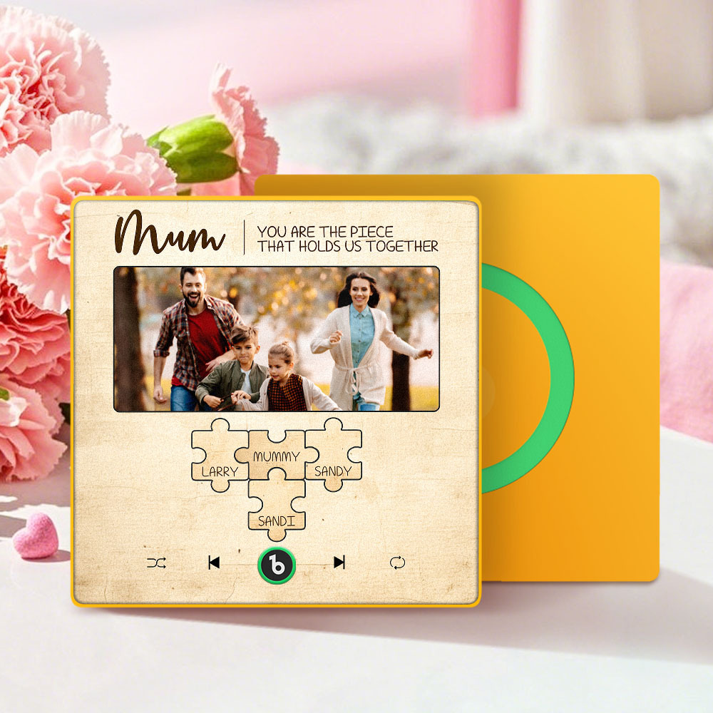 Personalised Song Fridge Magnets That Plays Music with Names Mother's Day Gifts for Mum - Fridgebeats