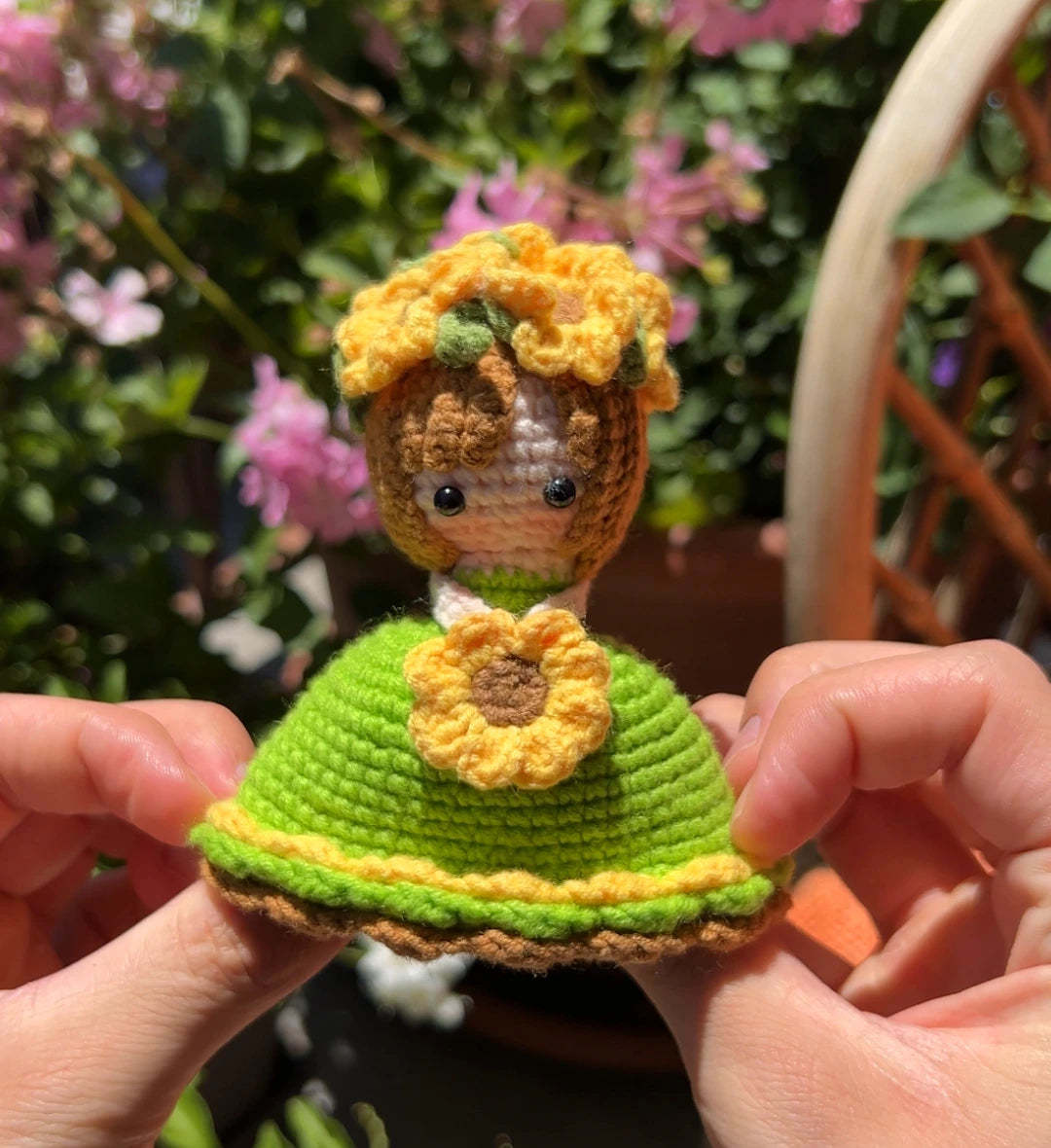 Hand-Woven Knitted Doll Bouquet Creative Gift Best Gifts For Her
