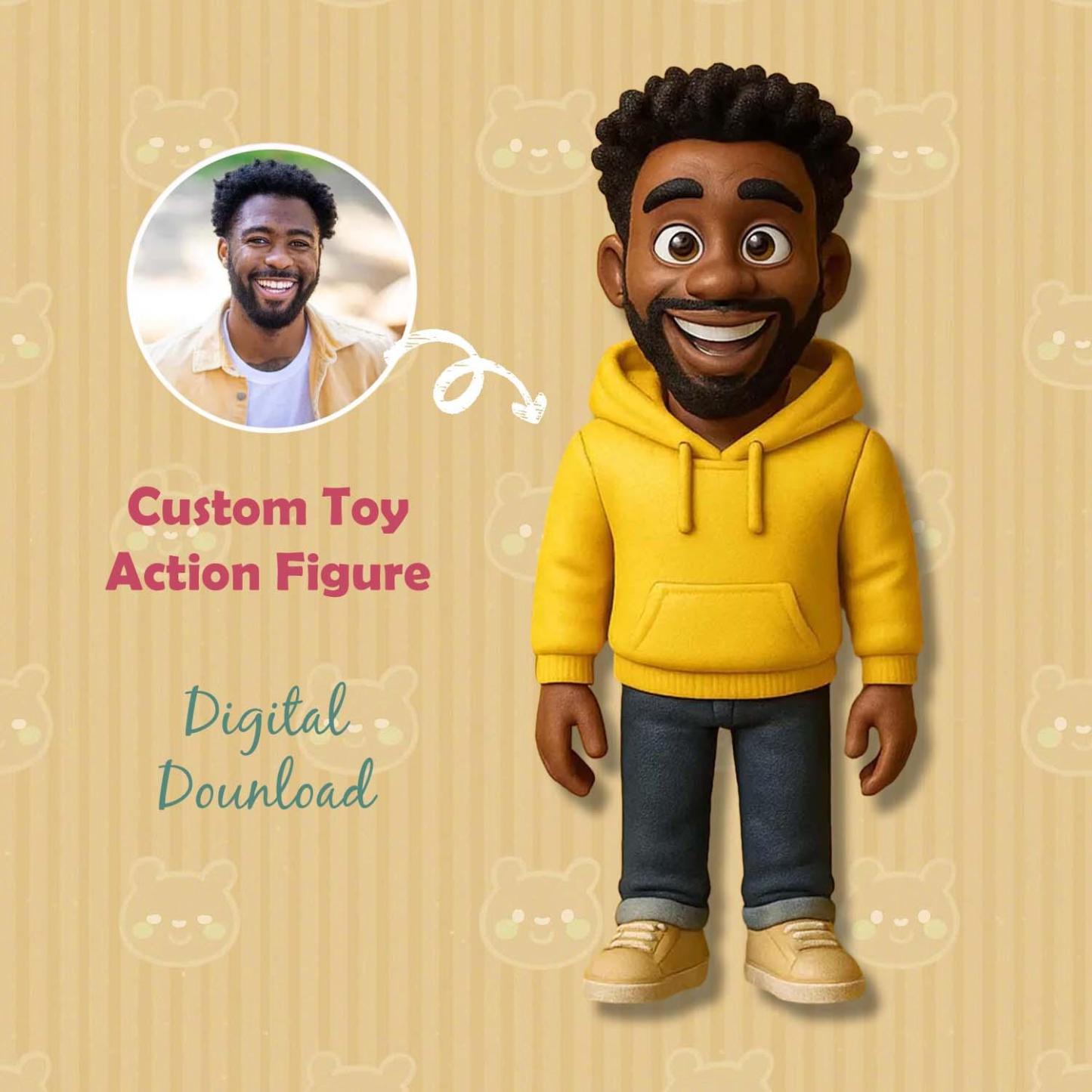 Custom Toy Figure 3D Mini Figures Personalization Photo Blind Box Creative Gift for Pet Lovers - Giftlab