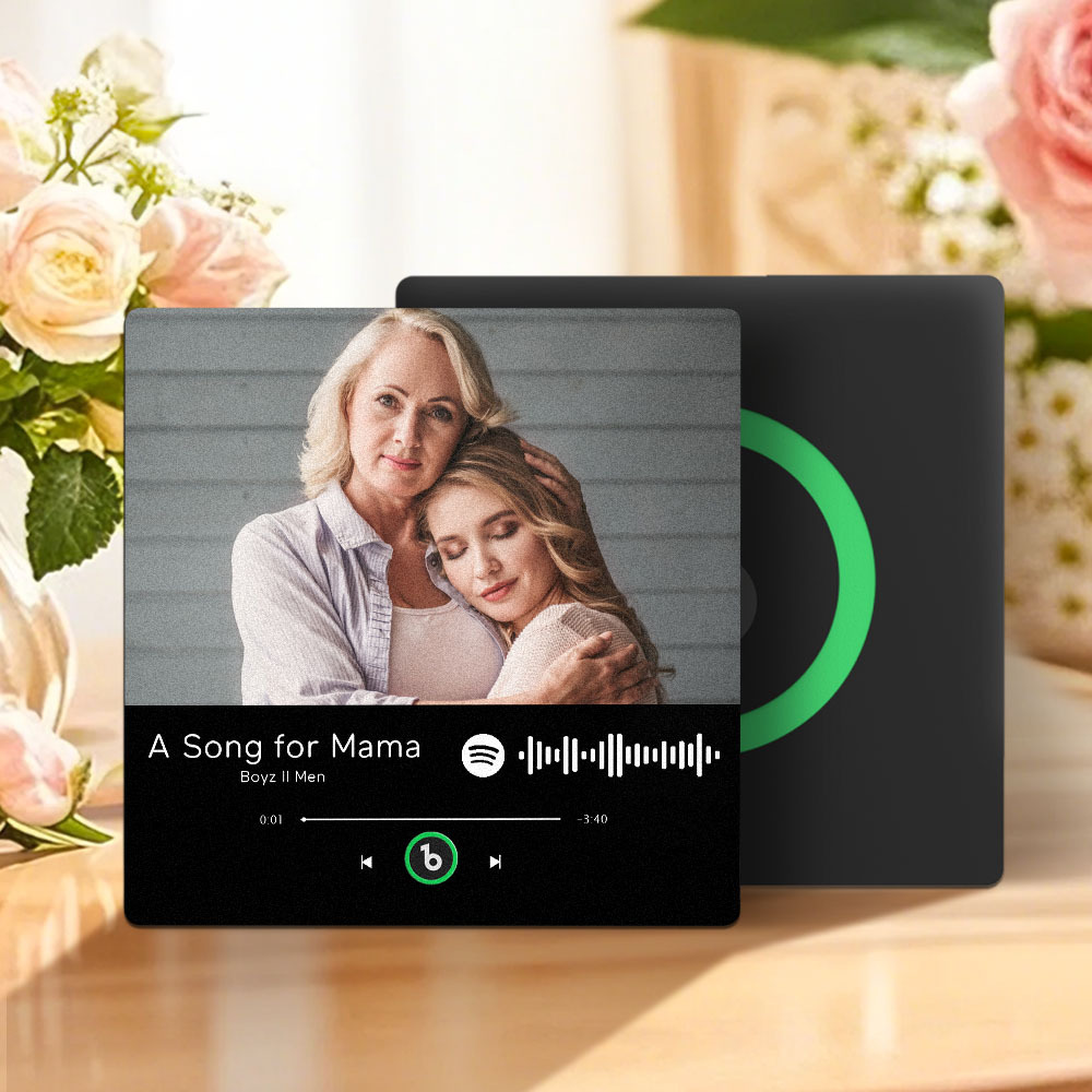 Personalised Music Fridge Magnet That Plays Mother's Day Gifts for Mum Multiple Colors