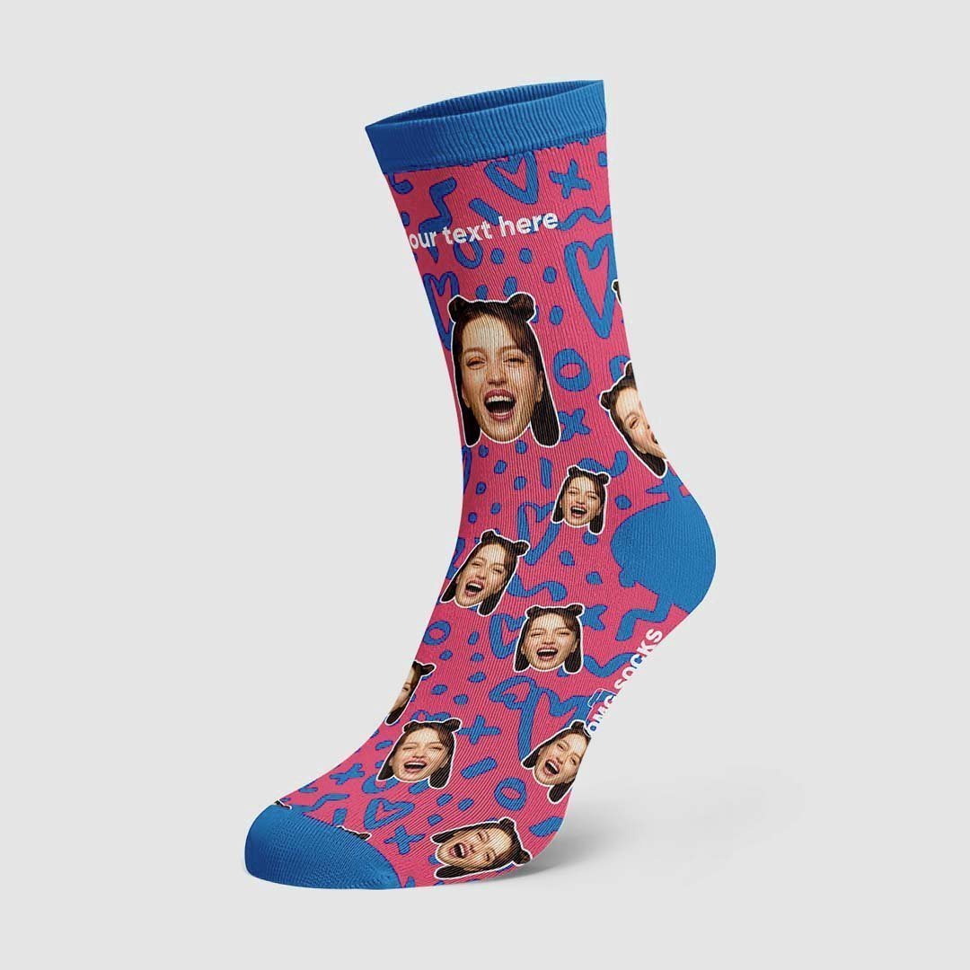 Photo Et Chaussettes De Lignes De Coeur - mademinefr