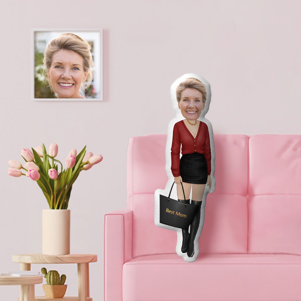 Coussin Minime Personnalisé Pour La Fête Des Mères Coussin Minime Personnalisé Pour La Fête Des Mères - MademineFR