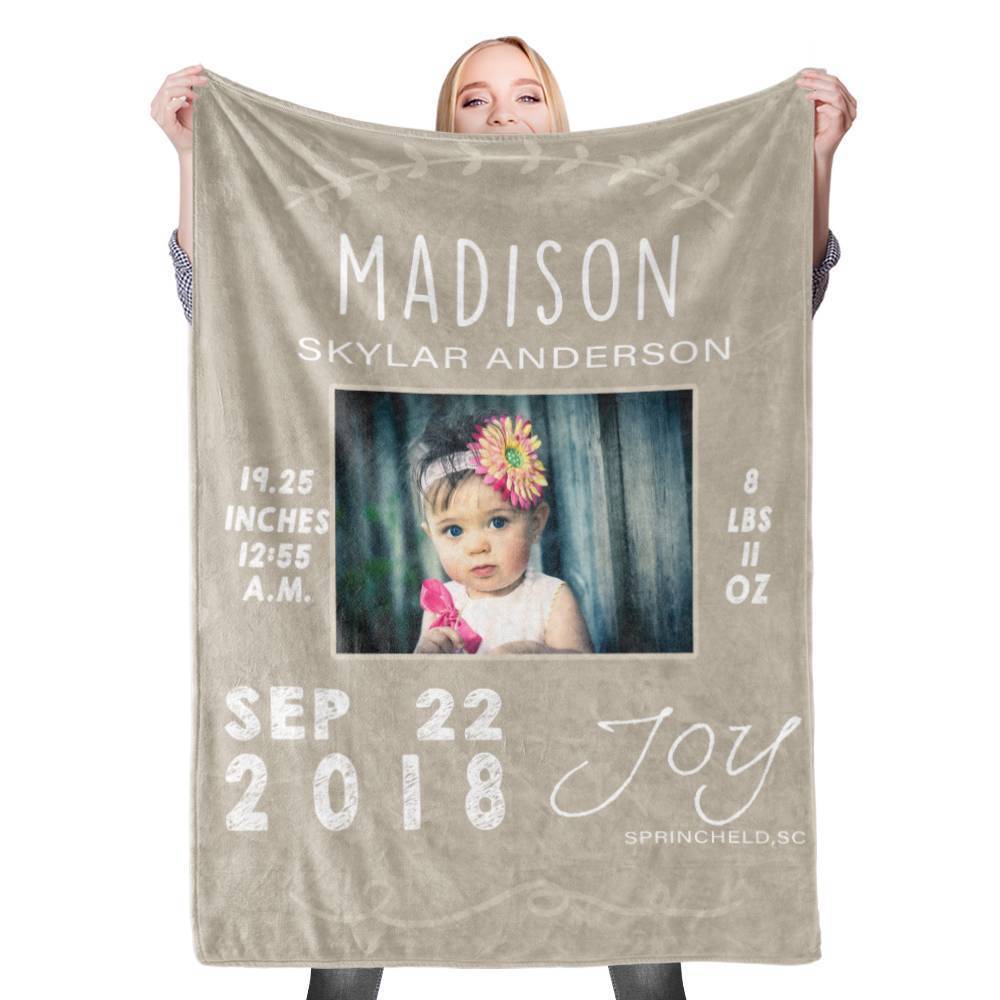 Couverture bébé personnalisée avec prénom Sport Couvertures de poussette avec prénom personnalisé Couverture personnalisée à emmailloter 