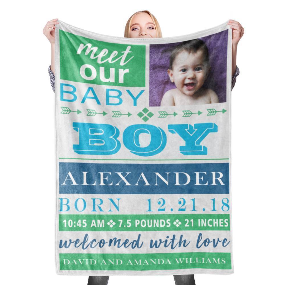 Couverture bébé personnalisée avec prénom Sport Couvertures de poussette avec prénom personnalisé Couverture d'emmaillotage personnalisée