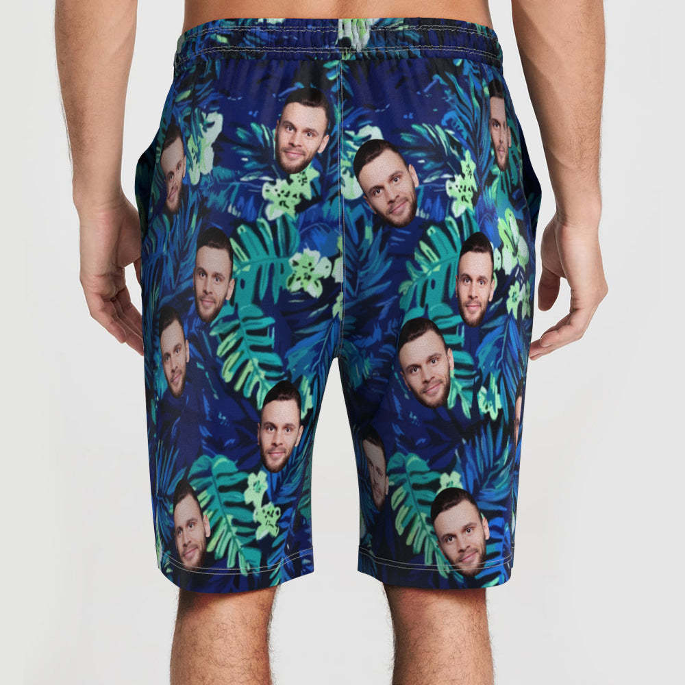 Maillot De Bain Personnalisé Pour Hommes, Short De Plage Pour Vacances En Bord De Mer, Été - mademinefr