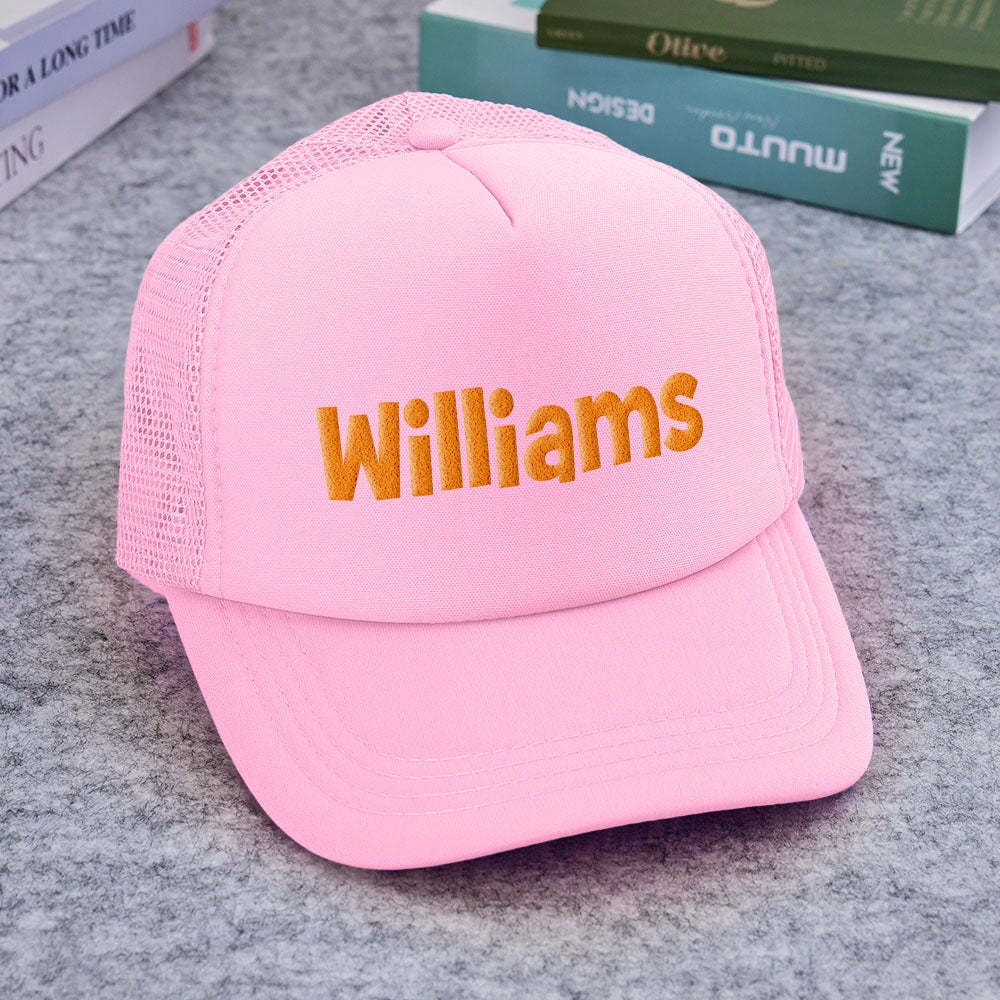 Chapeau De Camionneur Personnalisé À Imprimé Bouffant, Casquettes De Camionneur En Mousse Personnalisées Pour Adultes - mademinefr