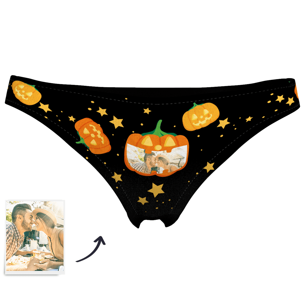 Halloween String  Personnalisée en Visage pour Couple - MadeMine