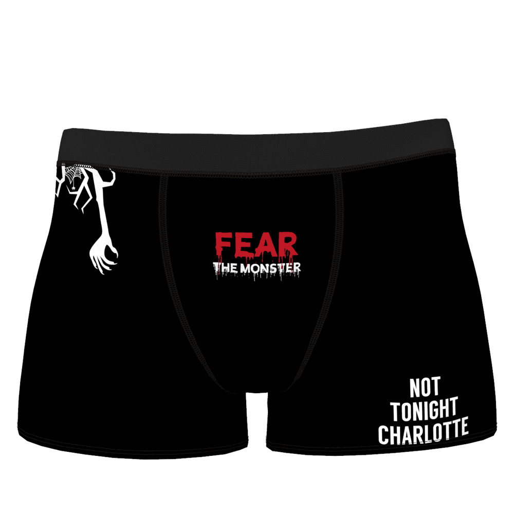 Peur d'Halloween Culotte  Personnalisé Monstre Culotte   - MadeMine