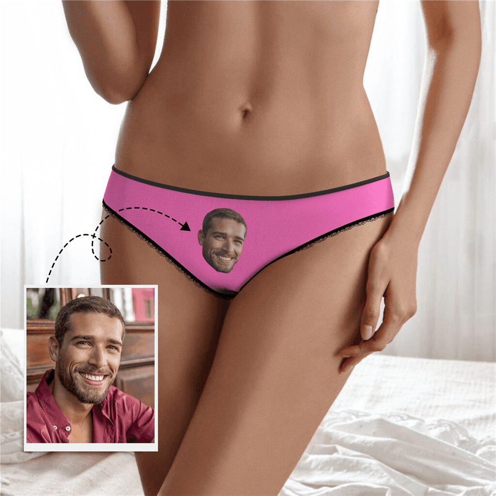 Culotte Personnalisé en Visage  Caleçon  Couple  pour  Femme - MadeMine