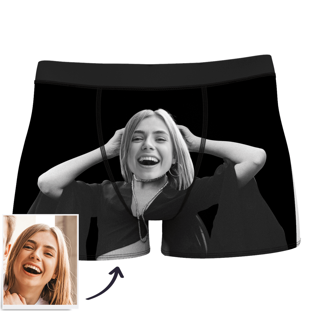 Culotte  Personnalisé en Visage  Muscle Copine Culotte   - MadeMine