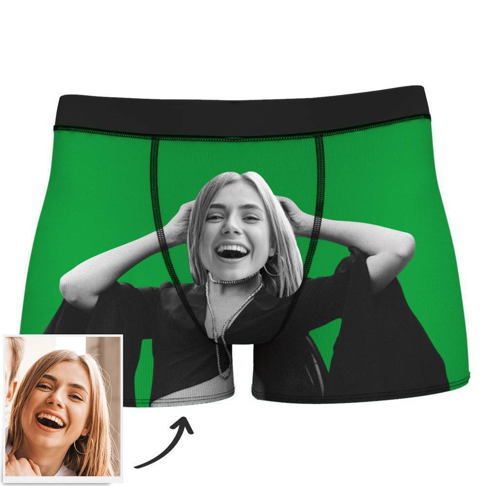 Culotte  Personnalisé en Visage  Muscle Copine Culotte   - MadeMine