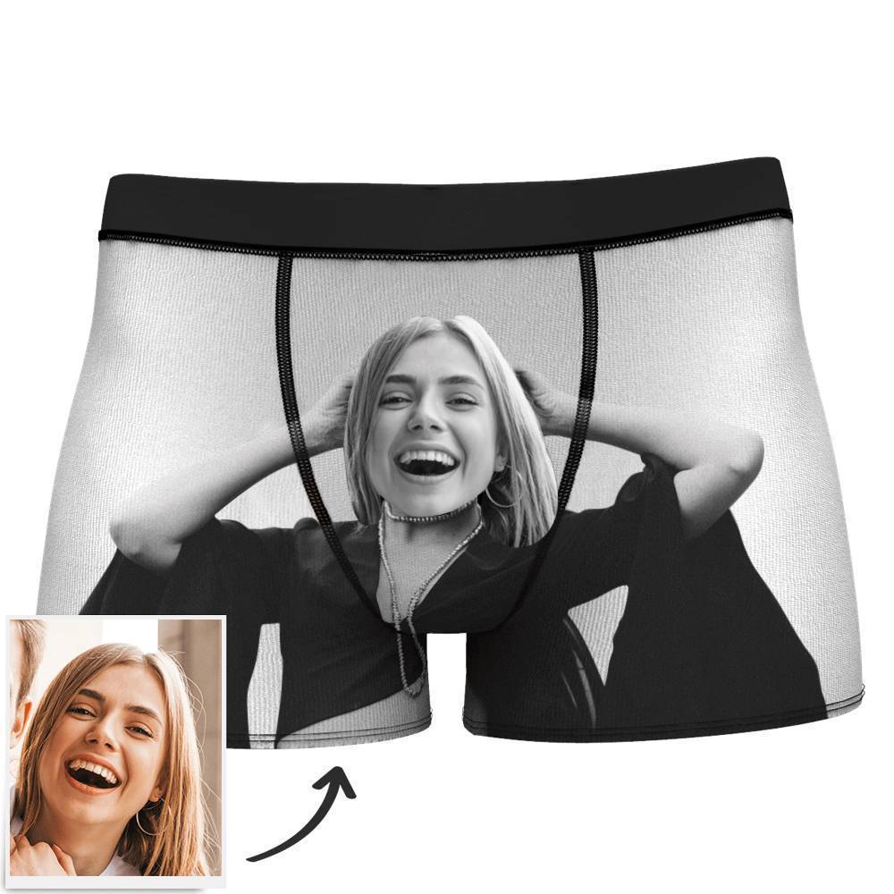 Culotte  Personnalisé en Visage  Muscle Copine Culotte   - MadeMine