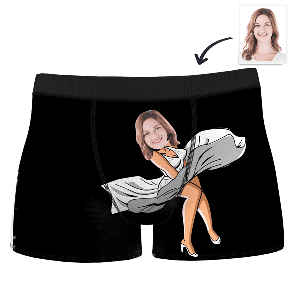 Culotte  Personnalisé en Visage Jupe Sexy Culotte pour Copin - MadeMine