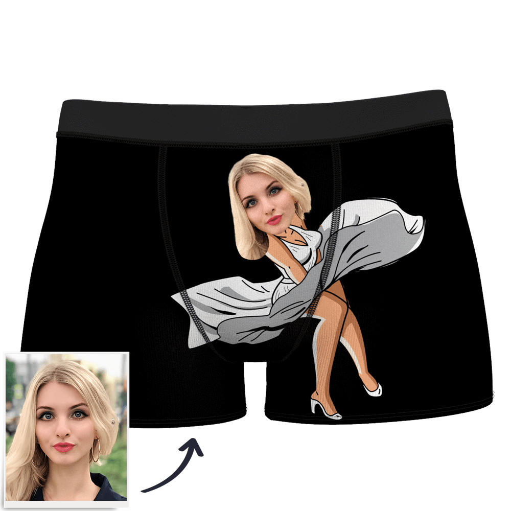 Culotte  Personnalisé en Visage Jupe Sexy Culotte pour Copin - MadeMine