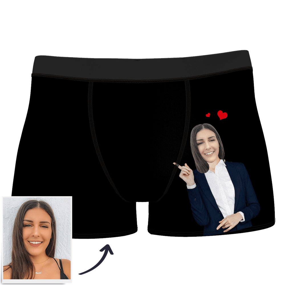 Culotte  Personnalisé en Visage L'amour de Copine  Copine Culotte  L'amour de Copine - MadeMine