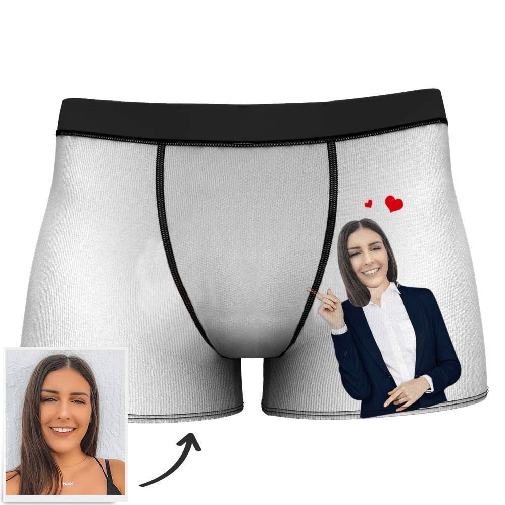 Culotte  Personnalisé en Visage L'amour de Copine  Copine Culotte  L'amour de Copine - MadeMine
