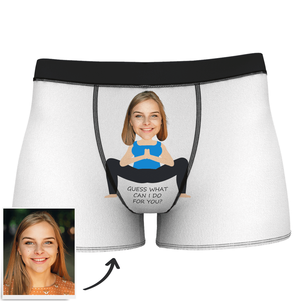 Culotte  Personnalisé en Visage Yoga  Copine Culotte   - MadeMine