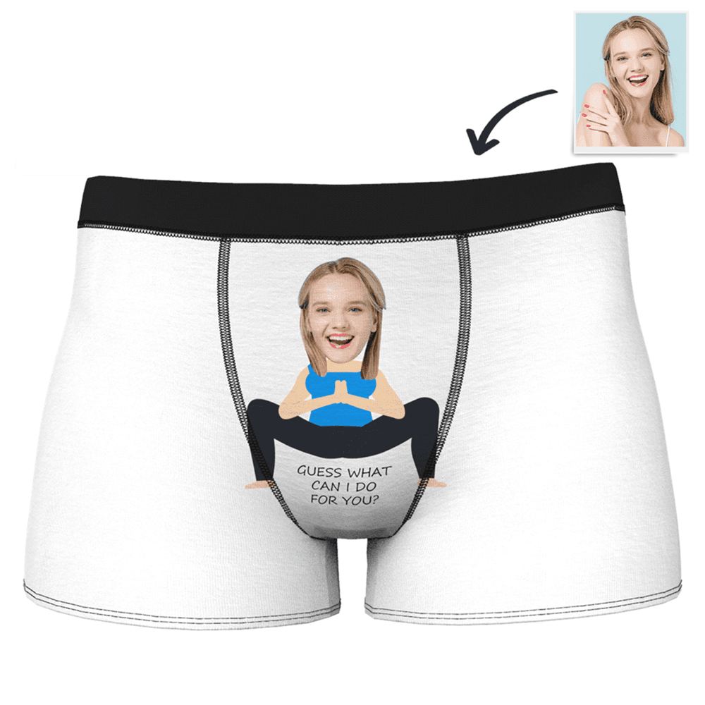 Culotte  Personnalisé en Visage Yoga  Copine Culotte   - MadeMine