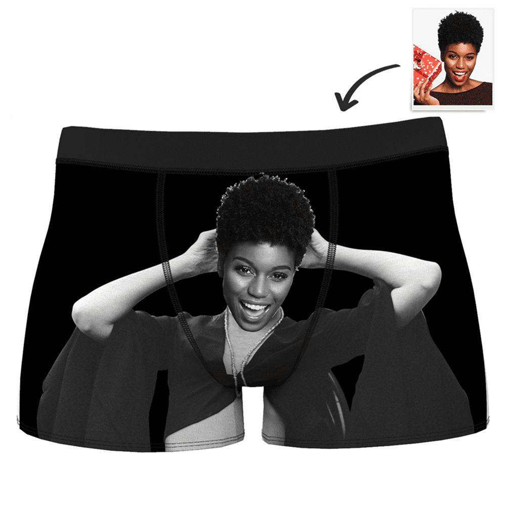 Culotte  Personnalisé en Visage  Muscle Copine Culotte   - MadeMine