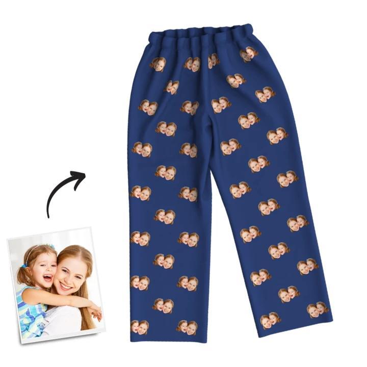 Pyjama Multicolore Visage Personnalisé - mademinefr