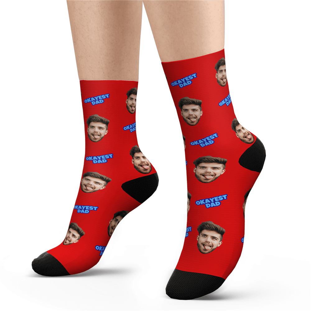 Chaussettes Personnalisées Pour Papa - mademinefr
