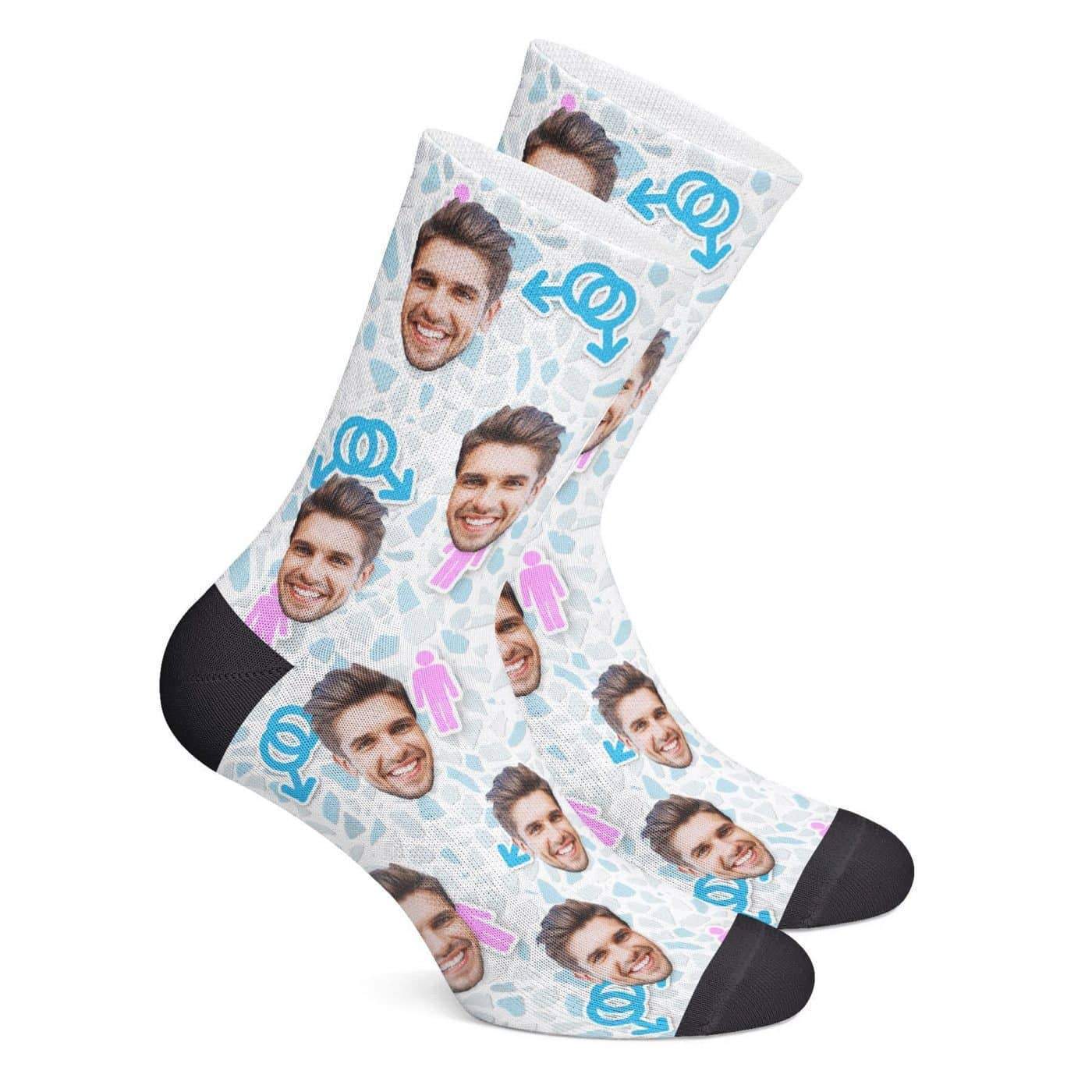 Chaussettes Personnalisé Fierté (His Symbol) - MadeMine