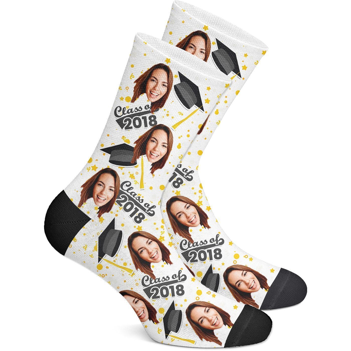 Chaussettes Personnalisé en Photo Étoiles Diplôme - MadeMine