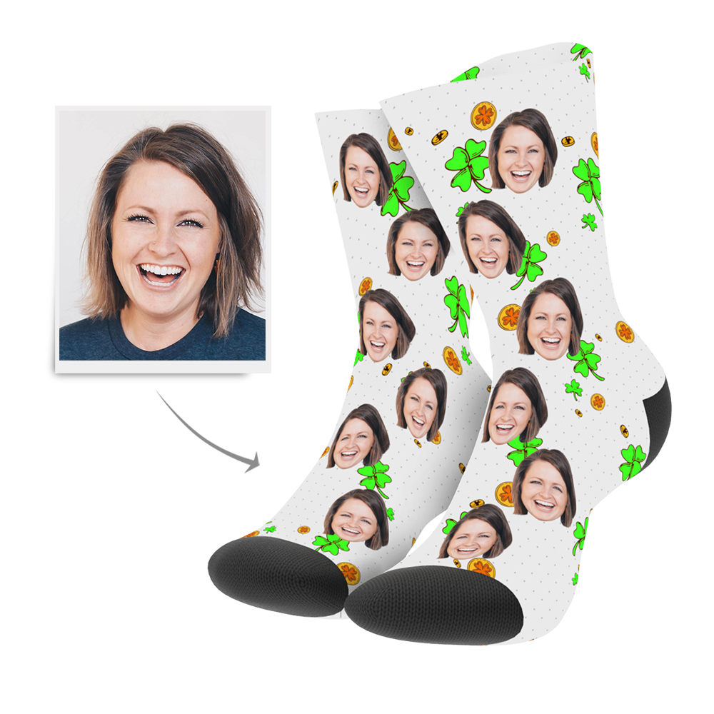 Chaussettes Personnalisées pour le jour de la Saint-Patrick - MadeMine