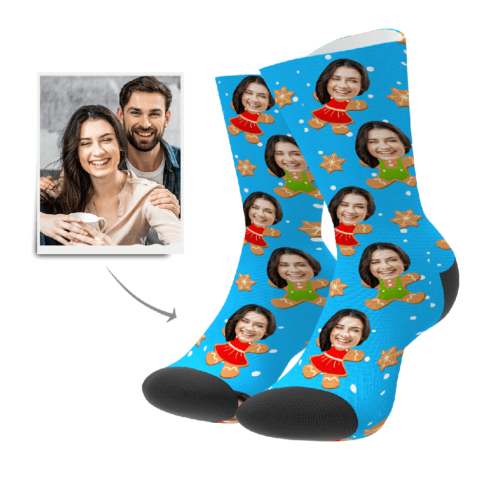 Chaussettes Personnalisées Pain d'épice - MadeMine