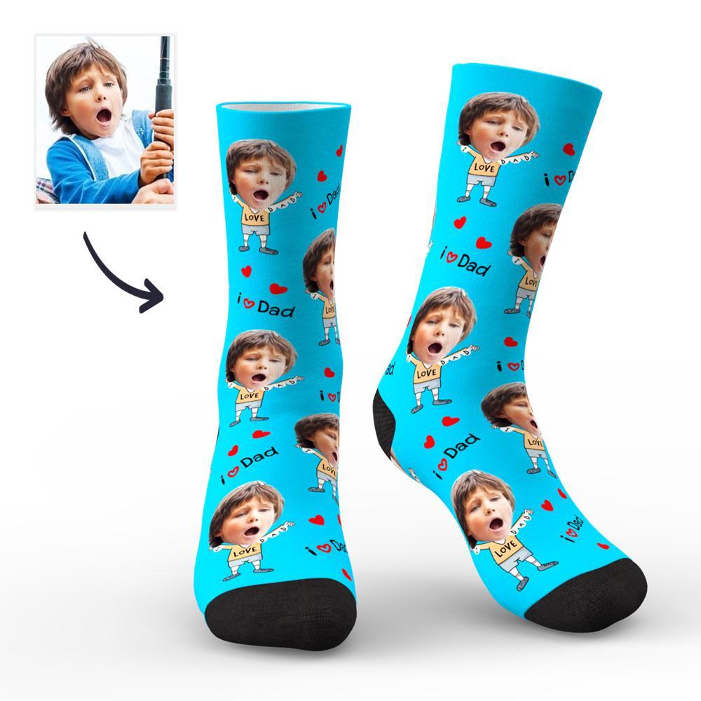 Chaussettes Personnalisées Pour Le Plus Cher Papa, Meilleurs Cadeaux - mademinefr