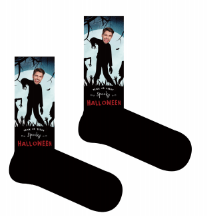 Chaussettes Photo Personnalisées Avec Votre Drôle De Visage Cadeaux D'halloween Personnalisés Pour La Famille - mademinefr
