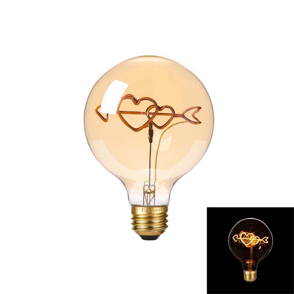 Lampe De Modélisation À Filament Vintage, Ampoules Led À Lumière Douce, Lumière Jaune Chaude Décorative - mademinefr